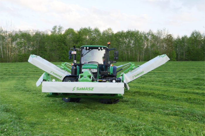 Dreifach Mähwerk von SaMASZ bei Fink